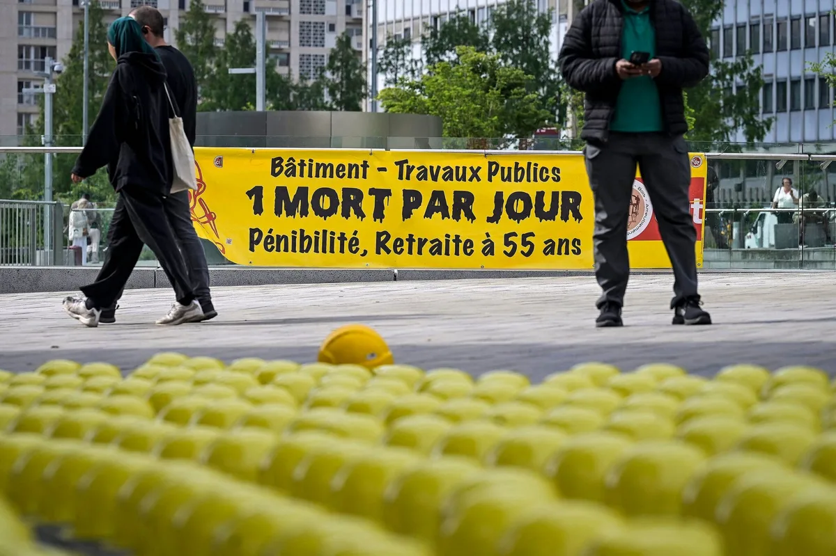 Accidents du travail mortels : 783 personnes décédées en 2025, un nouveau record