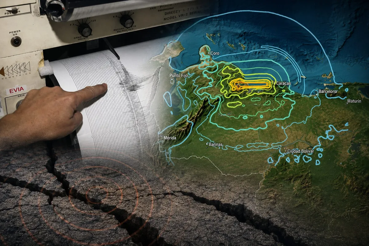 Sismo de magnitud 4.6 sacudió a Caracas y La Guaira la madrugada de este #18Ago