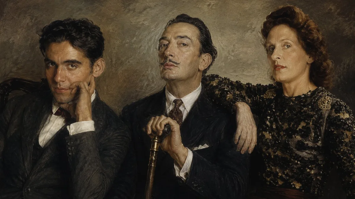 Dalí, Lorca y Gala: la historia de dos amores que marcaron la vida del genio surrealista