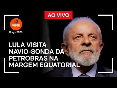 Ao vivo: Lula visita navio-sonda da Petrobras na Margem Equatorial