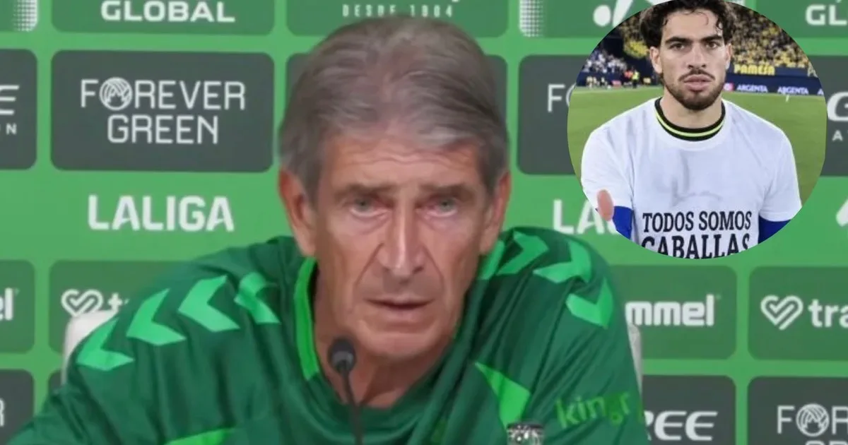 Manuel Pellegrini defendió a Abde tras la polémica por la camiseta de Ceuta: "La política divide y el fútbol une"