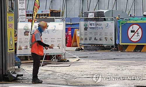 서울시 민간공사장 폭염대책 점검했더니…미흡사례 31건 적발