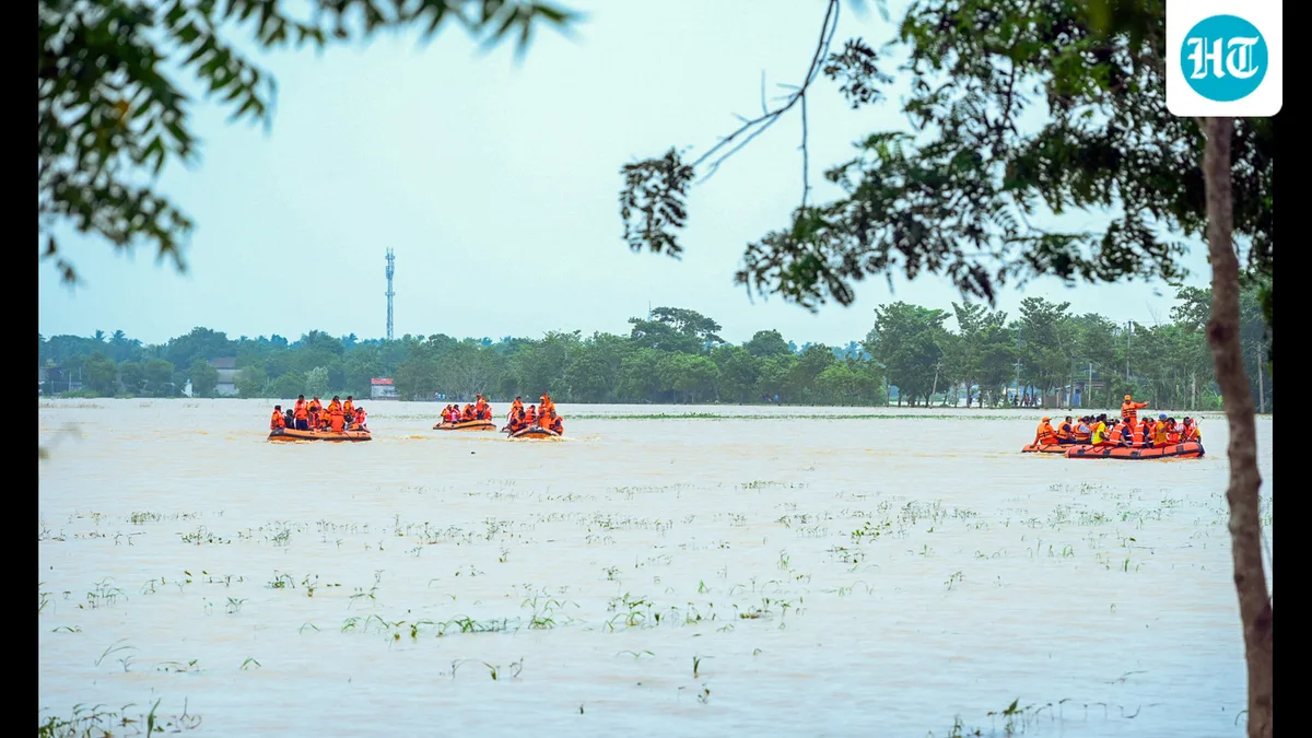 Search for 5 army personnel who went missing in Arunachal flash flood continues