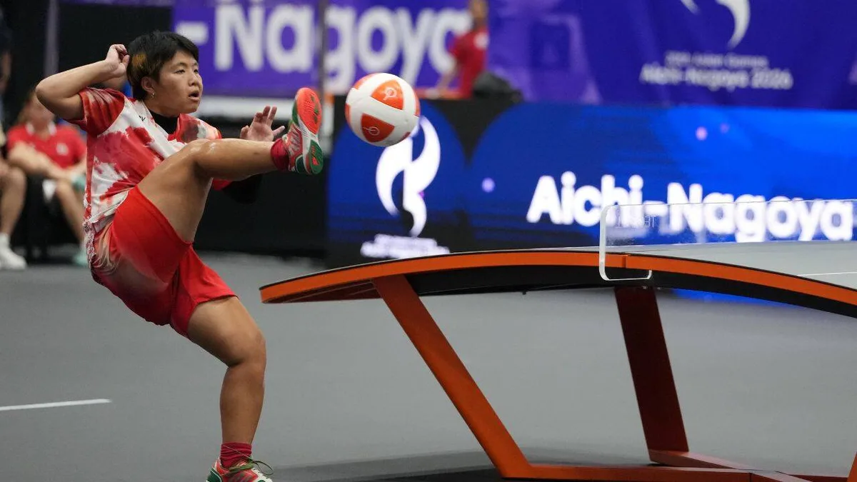 Asian Games: India's Quimcy Dsouza one win away from historic Teqball medal