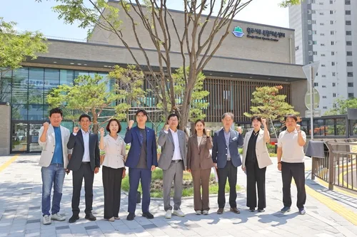 원주시의회 문화도시위, 도시정보·서부복합체육센터 현장 점검