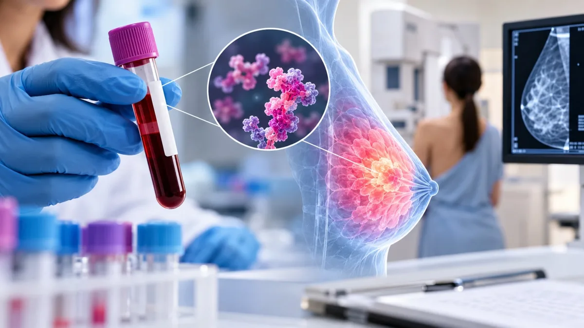 Cáncer de mama: cómo funcionaría la prueba de sangre que busca reducir biopsias innecesarias