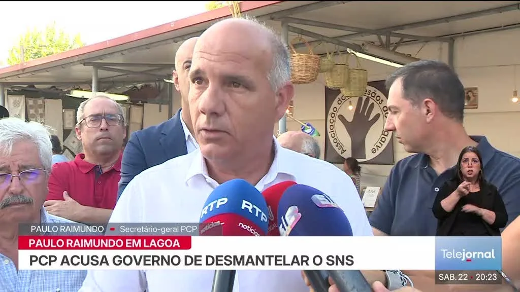 Paulo Raimundo acusa governo de desmantelar o SNS