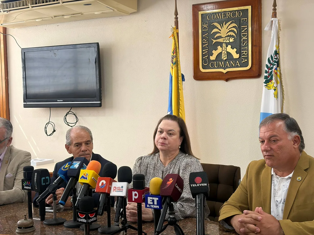 Vicepresidenta de Fedecámaras desde Cumaná: “Un país normal no vive de cisternas ni de plantas eléctricas”