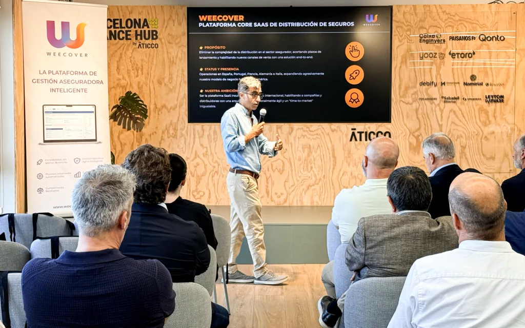 IA no setor segurador: Weecover reúne mais de 50 dirigentes em Barcelona para analisar impacto da tecnologia