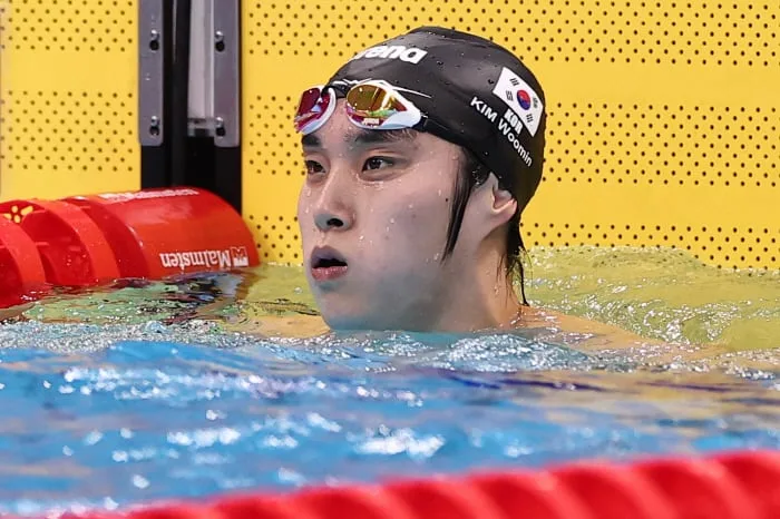 杭州MVPキム・ウミン、負傷で自由形400ｍ棄権