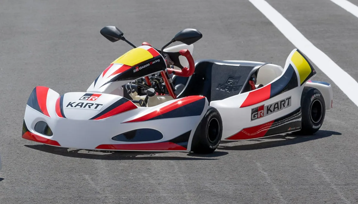 Toyota presentó un nuevo karting que promete facilitar el ingreso al automovilismo