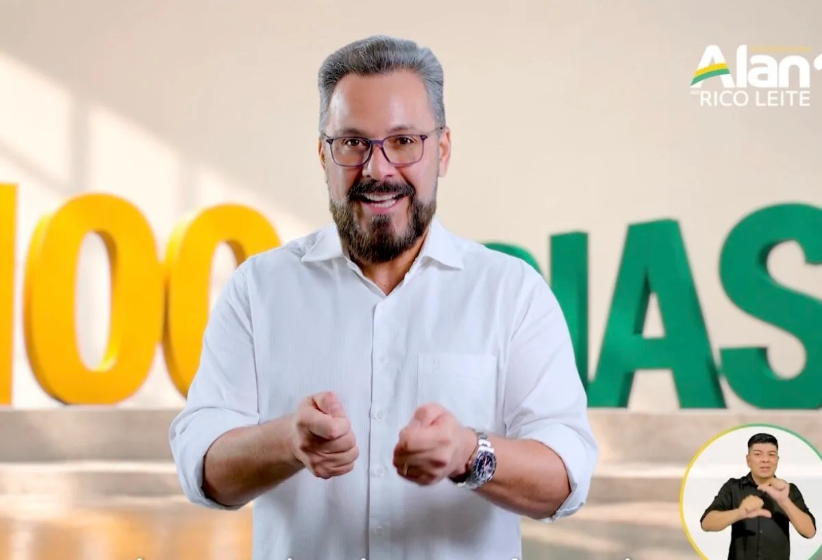 Em programa eleitoral, Alan Rick anuncia plano emergencial para os primeiros 100 dias de governo
