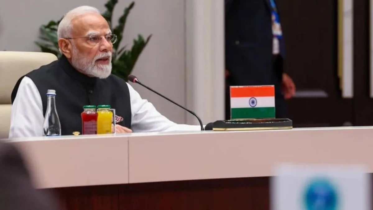 'No double standards on terrorism': PM Modi's message at SCO summit in presence of Pak PM Shehbaz Sharif