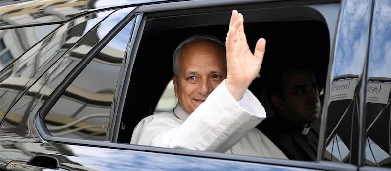 Pope Leo returns to Vatican four days after lung cancer surgery