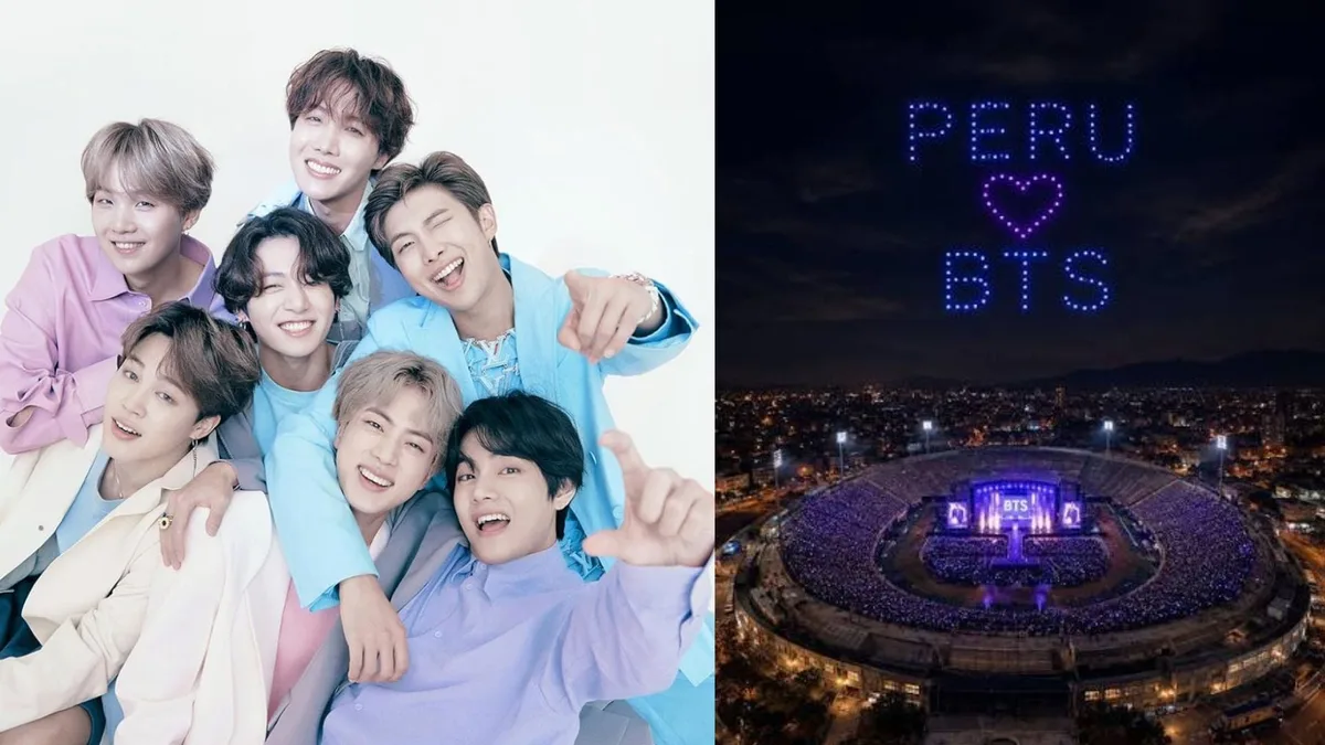 BTS en Perú: ¿Cuándo y dónde será el primer show de drones para la banda surcoreana?