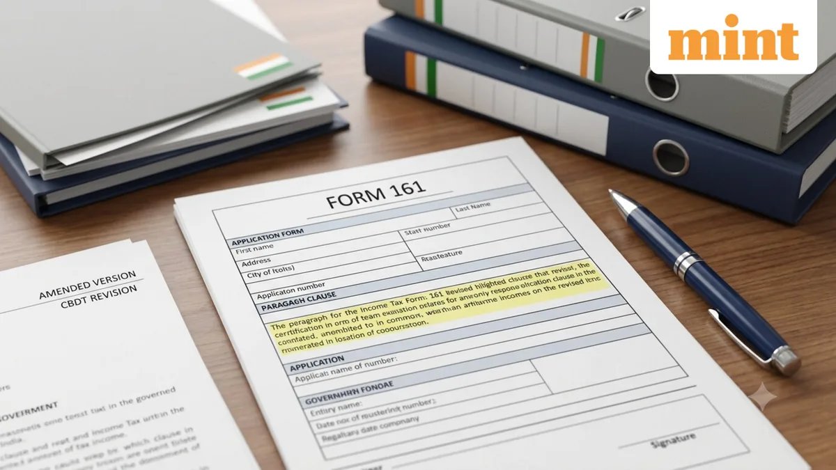 CBDT amends Income Tax Form 161 on 8 October: What changes for taxpayers seeking penalty waiver? Expert explains