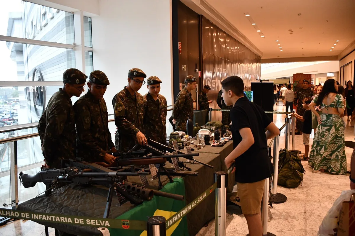 Dia do Soldado: Exército realiza programação com exposição de equipamentos e cerimônia em Belém