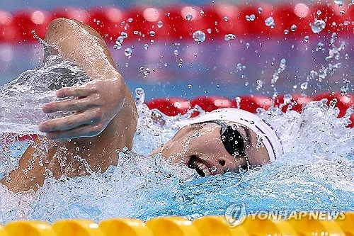 [아시안게임] 한국 남자 계영 800ｍ 대회 2연패 무산…동메달 획득