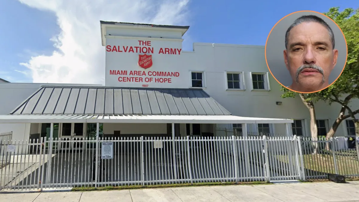 Un hombre fue arrestado por falsa amenaza de bomba a un refugio del Ejército de Salvación en Florida