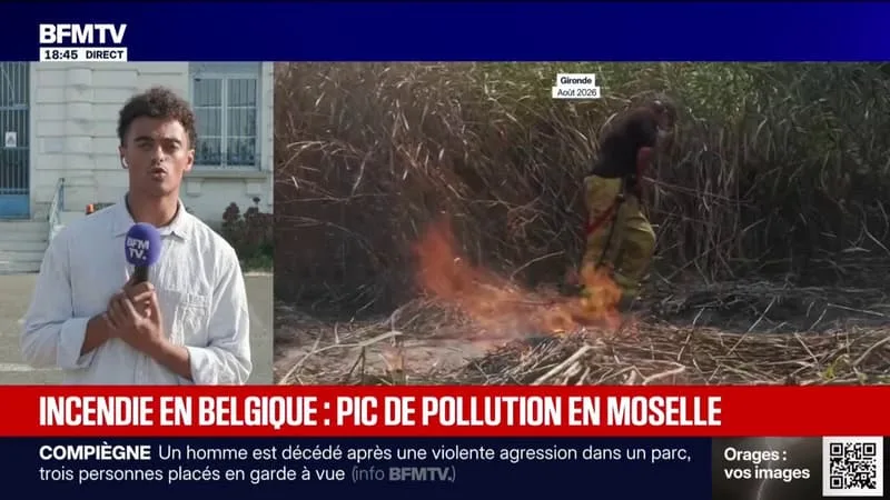 Incendies en France: Sébastien Lecornu est attendu demain en Gironde