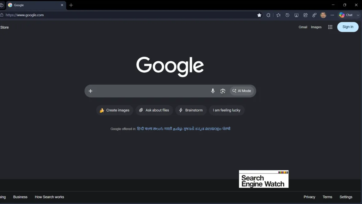 Fim de uma era: Google testa página inicial sem o clássico botão de busca