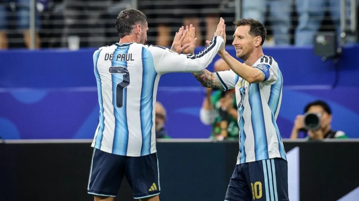 La reacción de Rodrigo De Paul tras el retiro de Lionel Messi de la Selección argentina