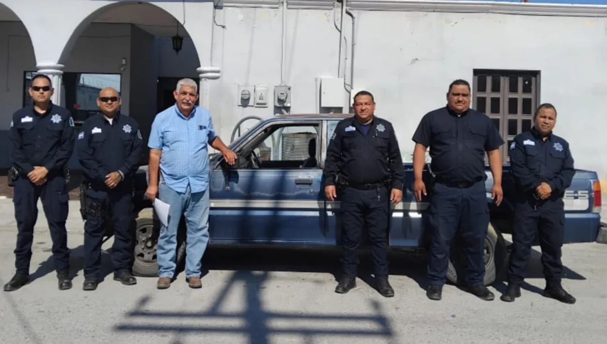 Recuperan camioneta robada en Frontera con apoyo de cámaras