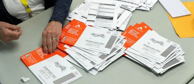 Second federal judge freezes Trump mail ballot order with US Supreme Court set to weigh in