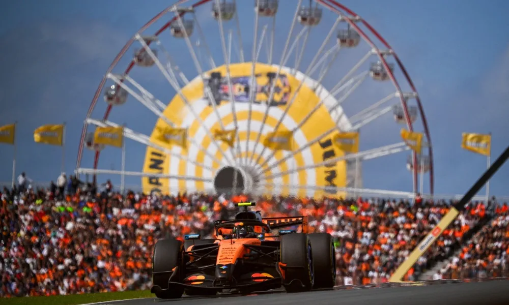 F1: Lando Norris conquista pole no GP da Holanda; Bortoleto larga em 9º