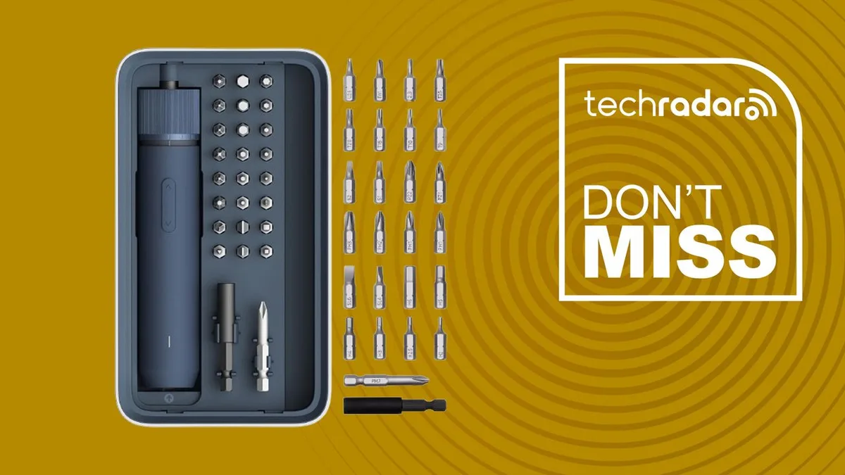 Hoto's $30 electric screwdriver belongs in your tech toolkit — this cordless 25-piece kit is the tool we use for PC builds and desk setups