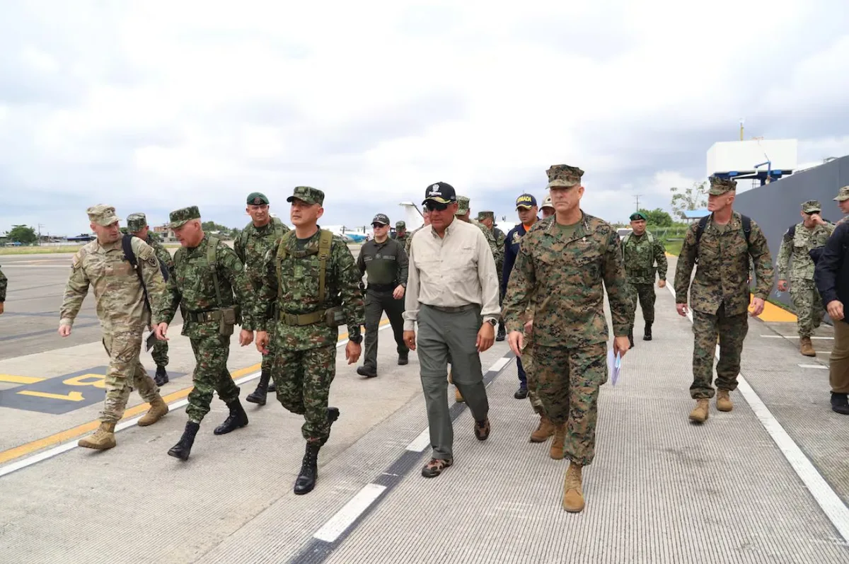 EEUU inaugura su nueva alianza militar con Colombia con el foco en las narcolanchas