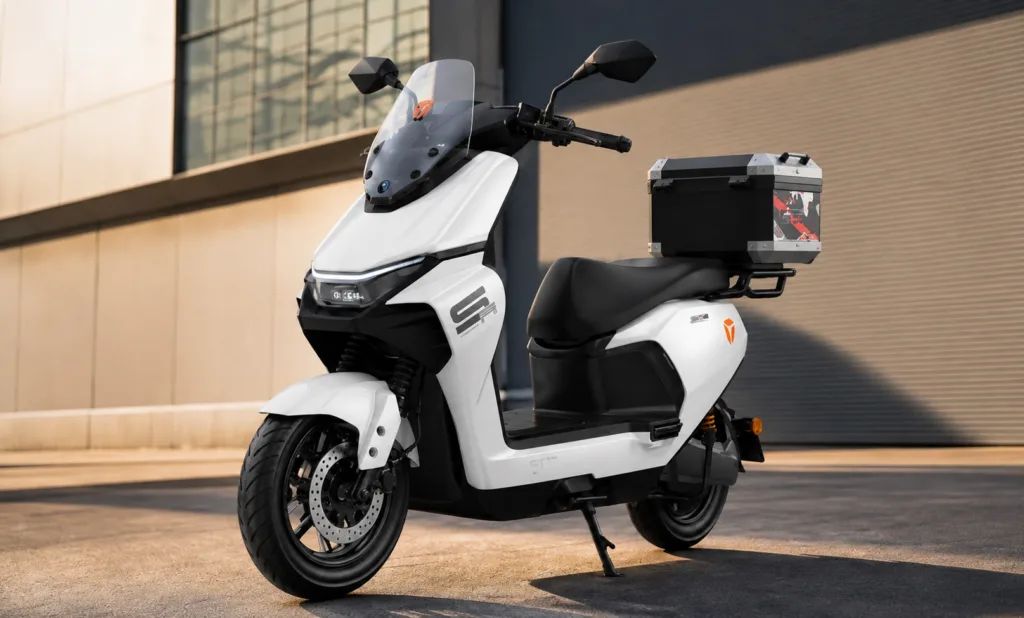 Nova scooter elétrica alcança 170 km de autonomia por carga