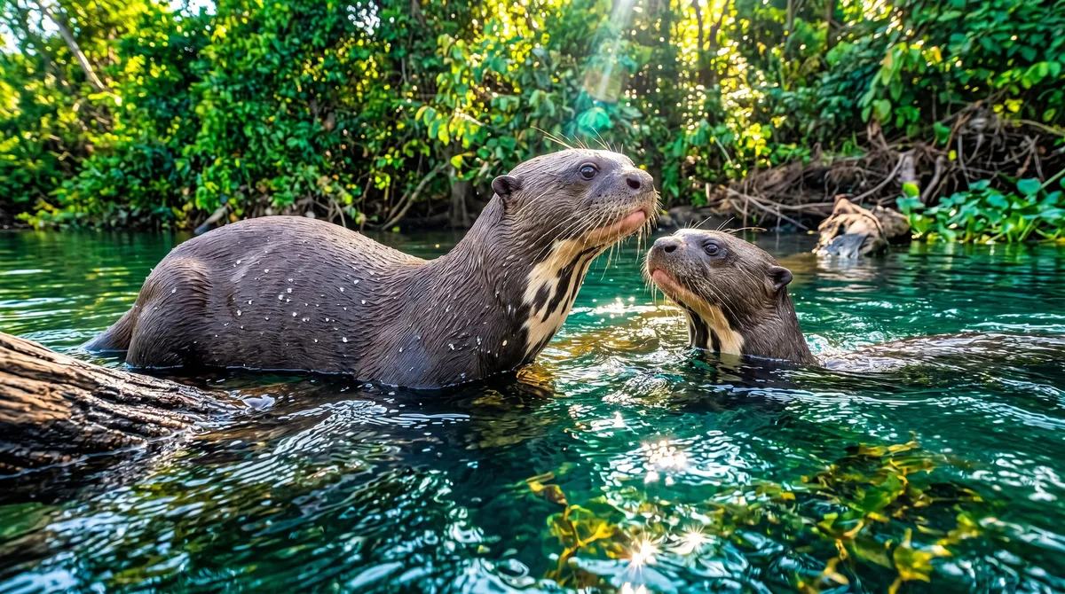 La nutria gigante, conocida como guardiana de los ríos, se suma a la lista de especies migratorias amenazadas