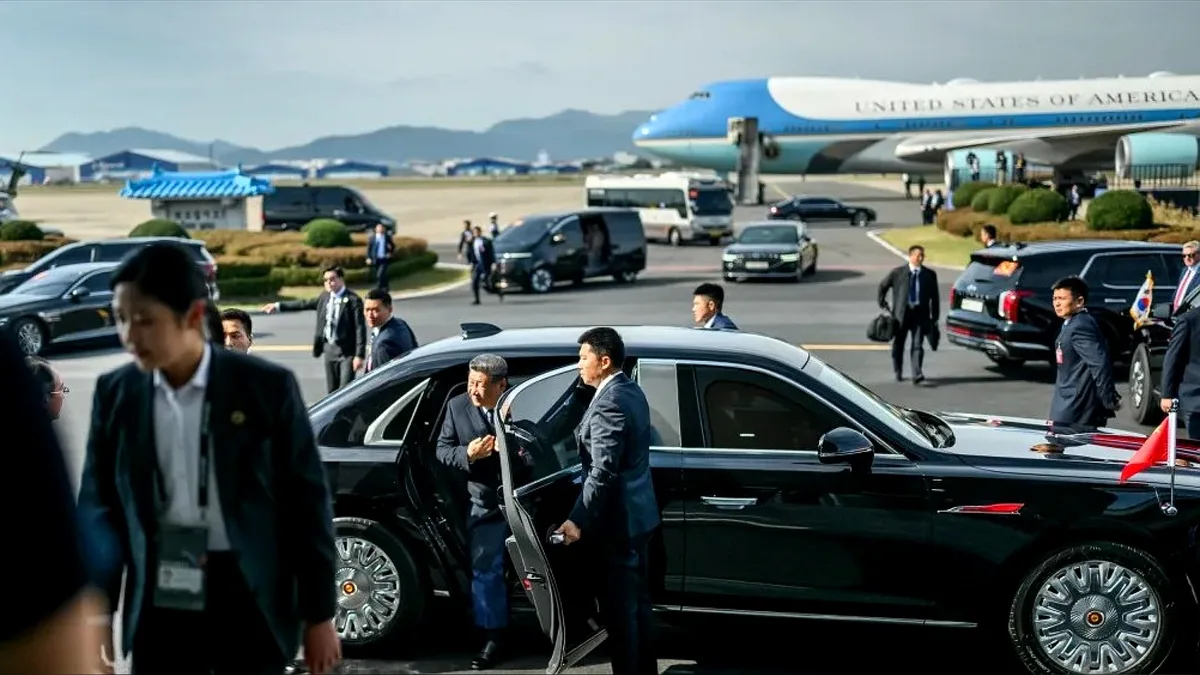 Crusoé: Visita de Estado de Xi começa com gesto incomum de Trump