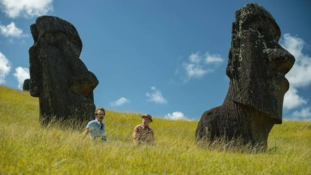 ‘Wild Horse Nine’ trailer: Martin McDonagh sends John Malkovich and Sam Rockwell to Easter Island