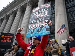 Von New York bis Los Angeles: Landesweite "No Kings"-Proteste - Tausende US-Bürger demonstrieren gegen Trump
