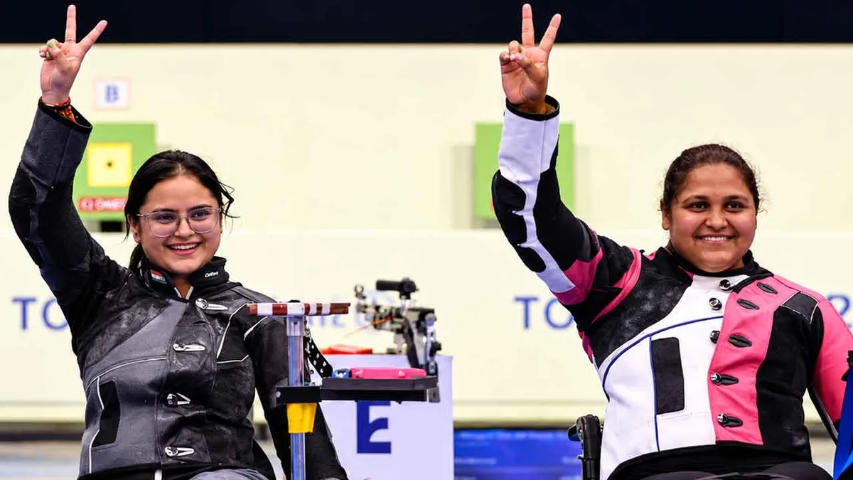 1-2 for India! Mona Agarwal edges Avani by 0.4 points to win 10m air rifle gold
