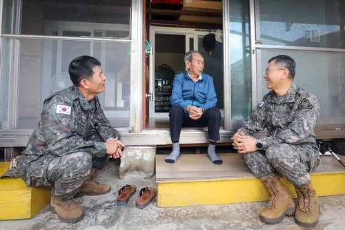육군 제35보병사단, 추석 맞아 참전용사 위문