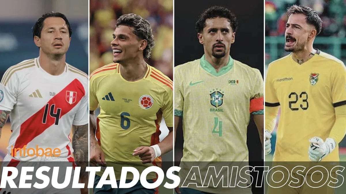 Resultados de los amistosos por fecha FIFA HOY: así van los partidos de las selecciones sudamericanas en la primera jornada