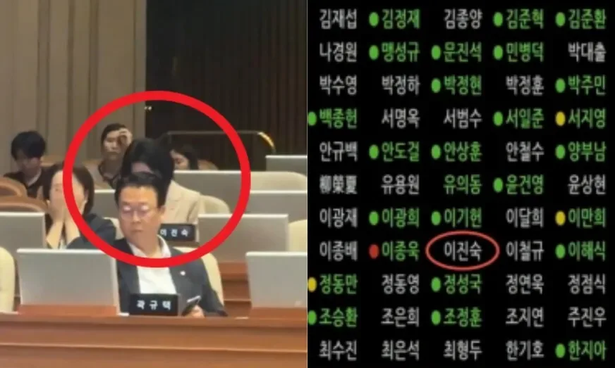 이진숙, 5·18보상법 의도적 표결 불참?…손솔 “황당해 영상 찍어”