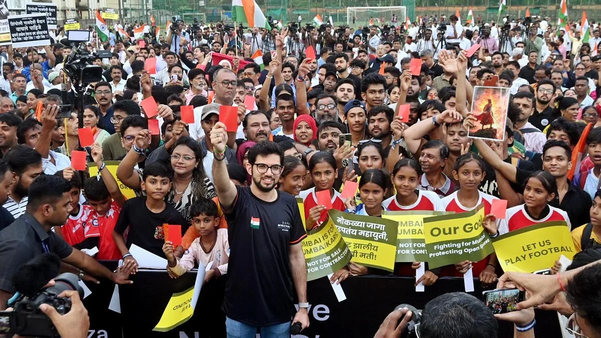Aaditya Thackeray accuses BMC of giving open spaces to institutions linked to BJP lawmakers