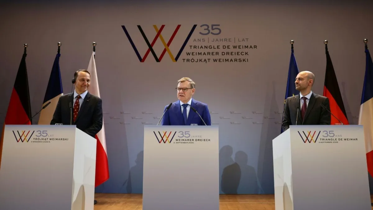 Weimarer Dreieck: Wadephul betont enges Verhältnis zu Frankreich und Polen