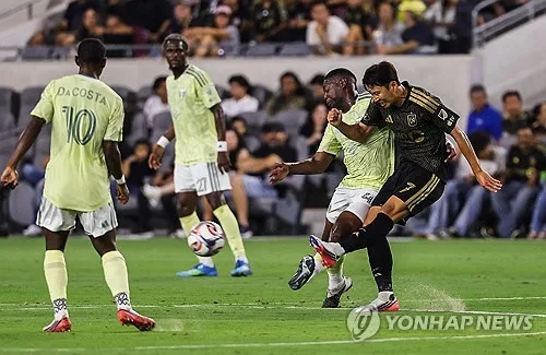 손흥민 6경기째 침묵…'부앙가 동점골' LAFC, 포틀랜드와 무승부