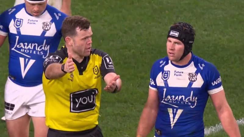 Burton goes to the sin bin for ugly error