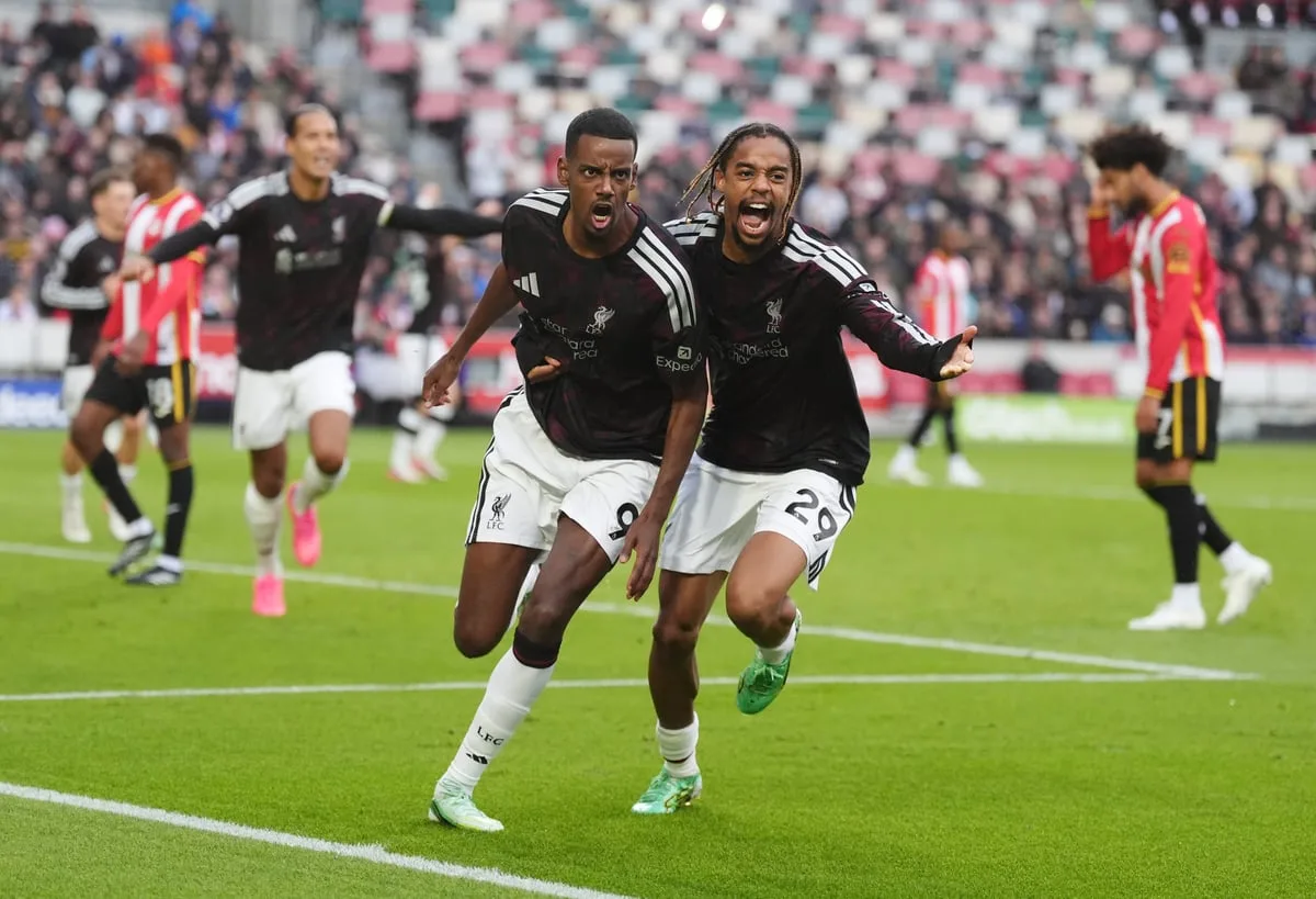Brentford 1-2 Liverpool: Alexander Isak scores winner on return but Dominik Szoboszlai injured again