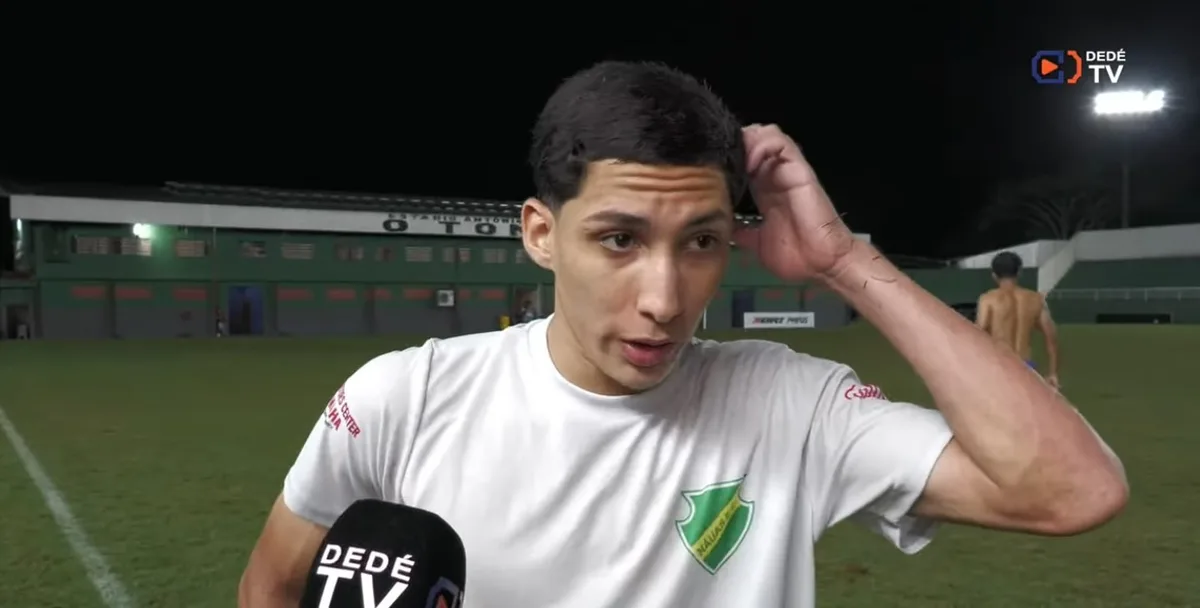 Atacante valoriza empate do Náuas no Acreano Série B: "A gente conseguiu duelar"