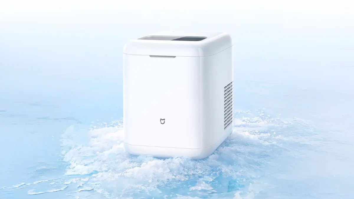 Xiaomi lança máquina de gelo que faz cubos em até 8 minutos e se limpa sozinha