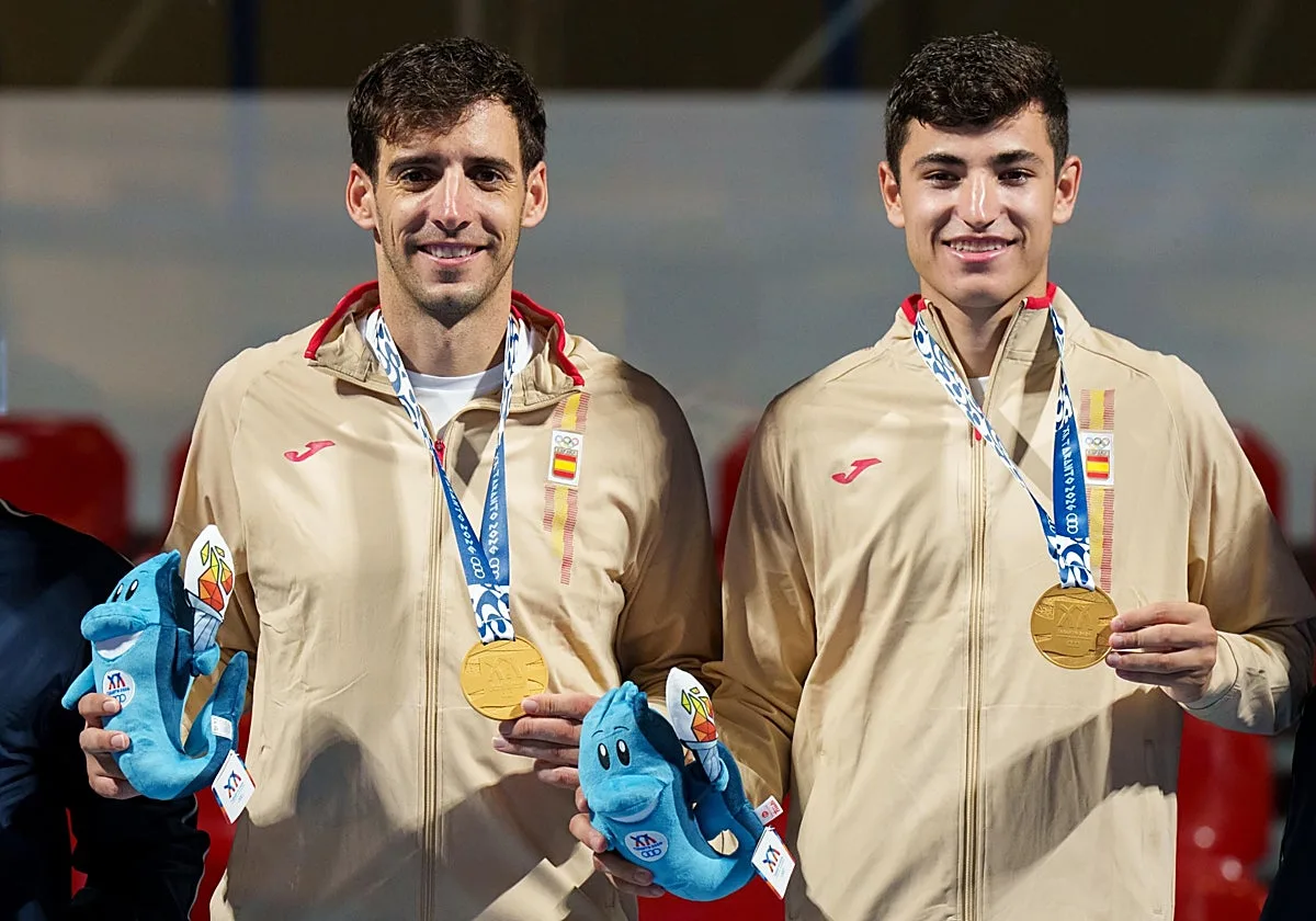España firma un doble oro histórico en el debut del pádel en los Juegos Mediterráneos