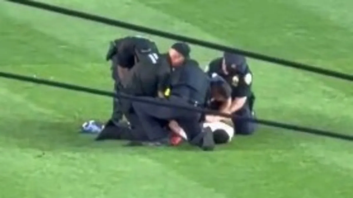 Who is Kelly Marcucci? Man charged after storming Yankee Stadium field during 9/11 game; video goes viral