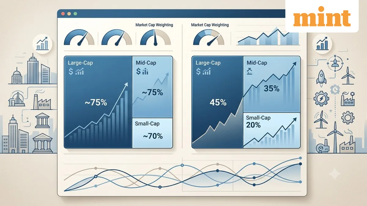 Flexi-cap funds with highest and lowest large-cap stock allocation: What the data shows